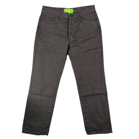 Free People x Sandrine Rose Wide Curve Leg Jeans Charbon Womens Size 30 - Picture 1 of 9